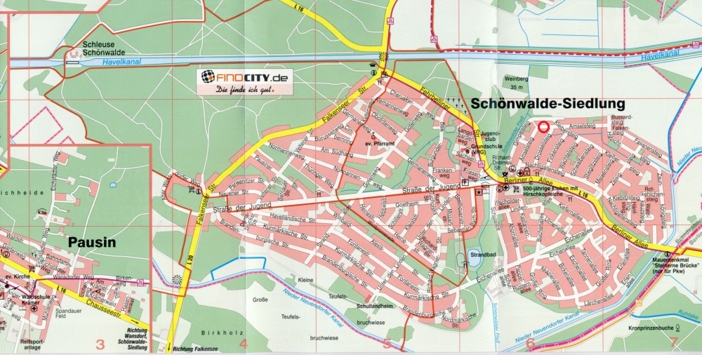 Karte Siedlung-1001